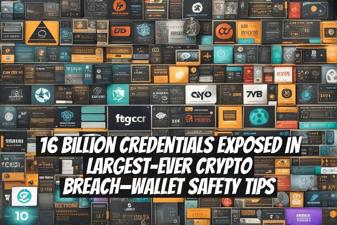 16 billion credentials exposed in largest-ever crypto breach—wallet safety tips