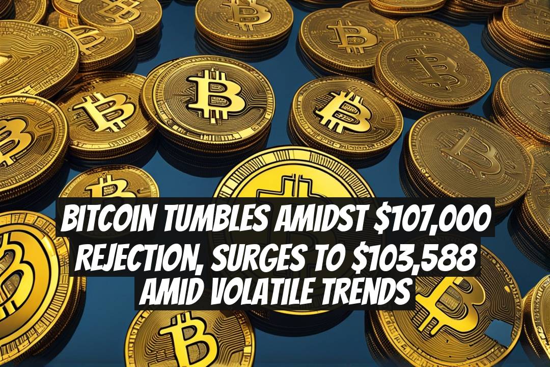 Bitcoin Tumbles Amidst $107,000 Rejection, Surges To $103,588 Amid Volatile Trends