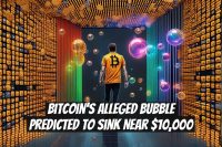 Bitcoin's Alleged Bubble Predicted to Sink Near $10,000