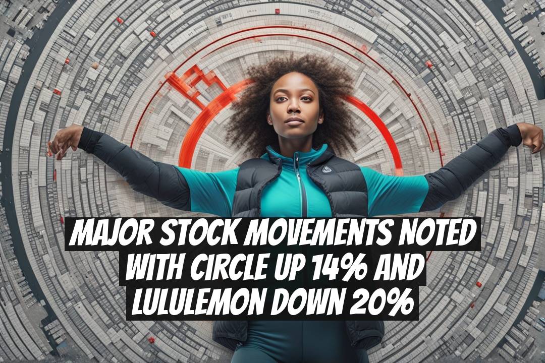 Major Stock Movements Noted With Circle Up 14% and Lululemon Down 20%