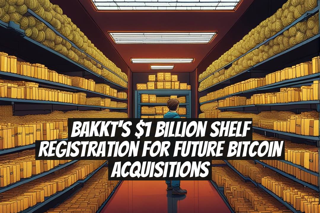 Bakkt's $1 Billion Shelf Registration for Future Bitcoin Acquisitions