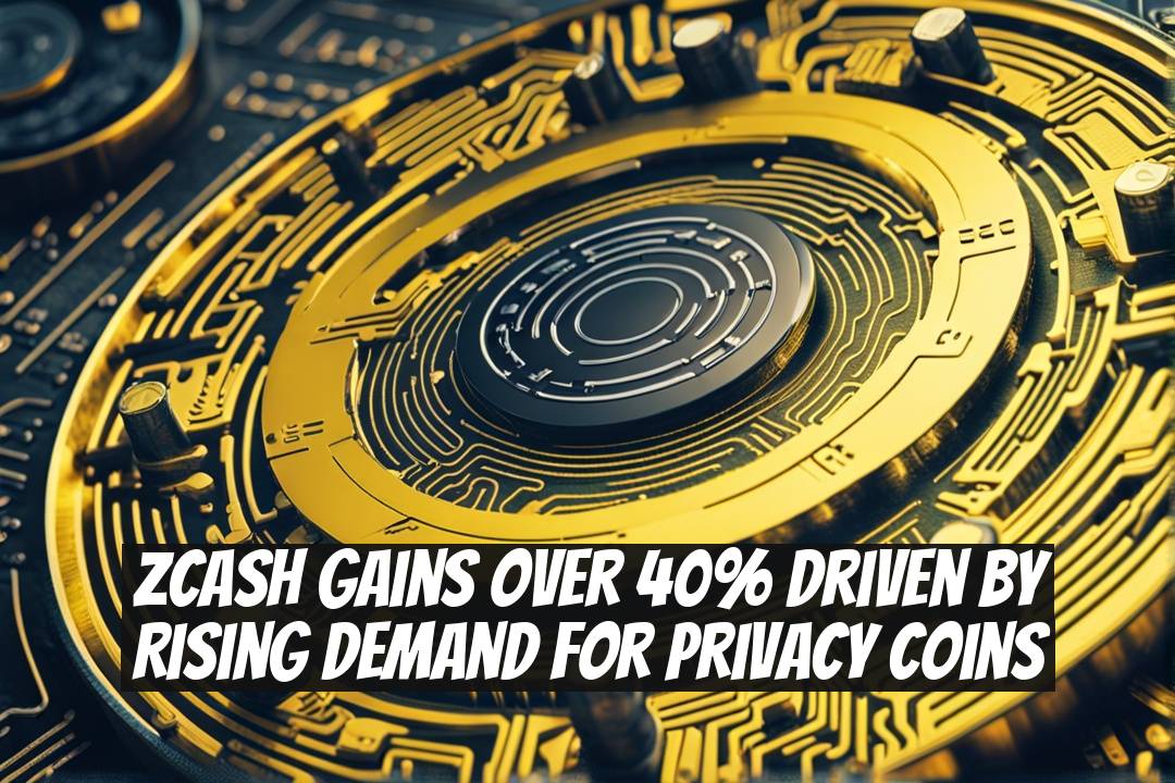 Zcash Gains Over 40% Driven by Rising Demand for Privacy Coins