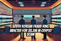 South Korean Fraud Ring Indicted for $3.2M in Crypto Scam