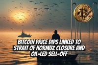 Bitcoin Price Dips Linked to Strait of Hormuz Closure and Oil-Led Sell-Off