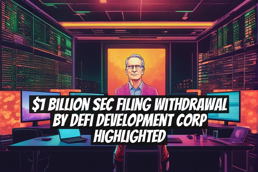 $1 Billion SEC Filing Withdrawal by DeFi Development Corp Highlighted