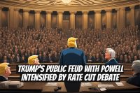Trump's Public Feud with Powell Intensified by Rate Cut Debate