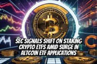 SEC signals shift on staking crypto ETFs amid surge in altcoin ETF applications