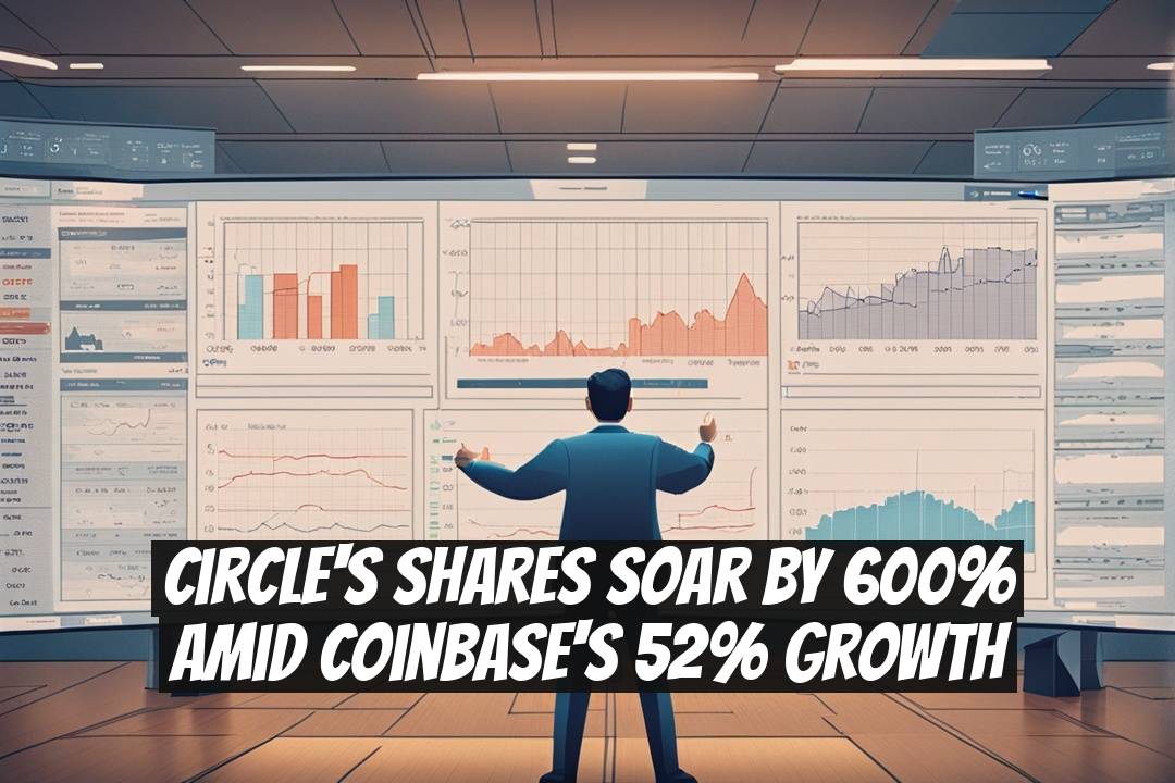 Circle's Shares Soar by 600% Amid Coinbase's 52% Growth