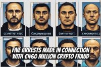 Five Arrests Made in Connection with €460 Million Crypto Fraud