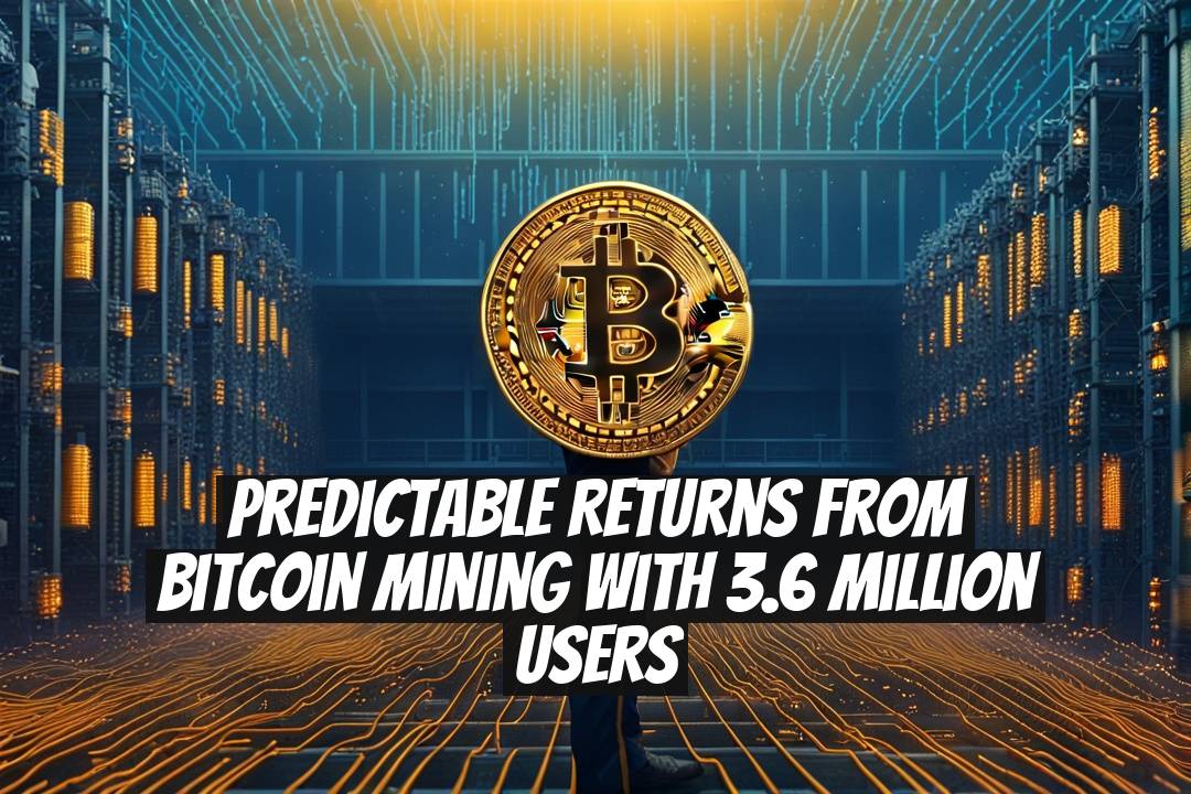 Predictable Returns from Bitcoin Mining with 3.6 Million Users