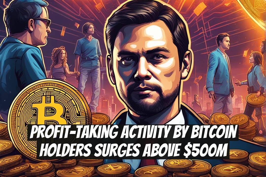 Profit-Taking Activity by Bitcoin Holders Surges Above $500M