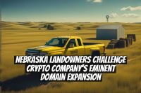 Nebraska Landowners Challenge Crypto Company’s Eminent Domain Expansion