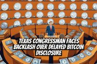 Texas Congressman Faces Backlash Over Delayed Bitcoin Disclosure