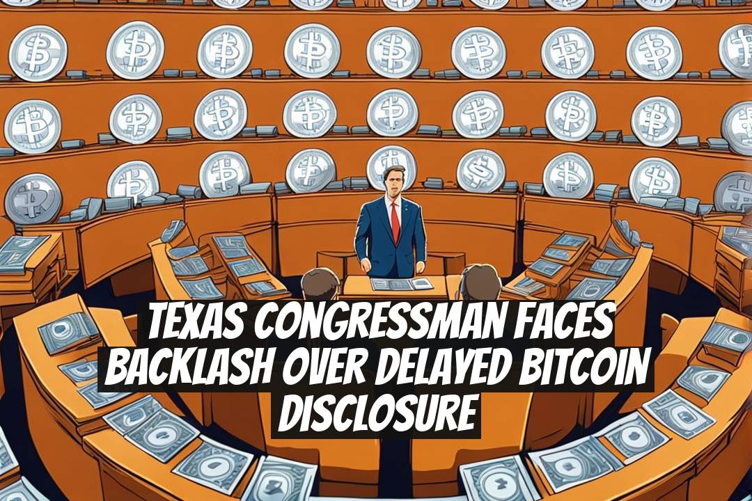 Texas Congressman Faces Backlash Over Delayed Bitcoin Disclosure