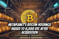 Metaplanet's Bitcoin Holdings Raised to 8,888 BTC After Acquisition