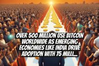 Over 500 Million Use Bitcoin Worldwide As Emerging Economies Like India Drive Adoption With 75 Million Users