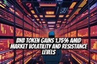 BNB Token Gains 1.75% Amid Market Volatility and Resistance Levels