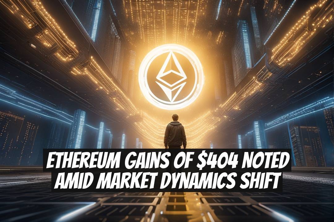 Ethereum Gains of $404 Noted Amid Market Dynamics Shift