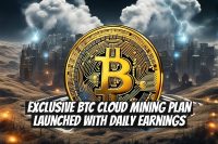 Exclusive BTC Cloud Mining Plan Launched With Daily Earnings
