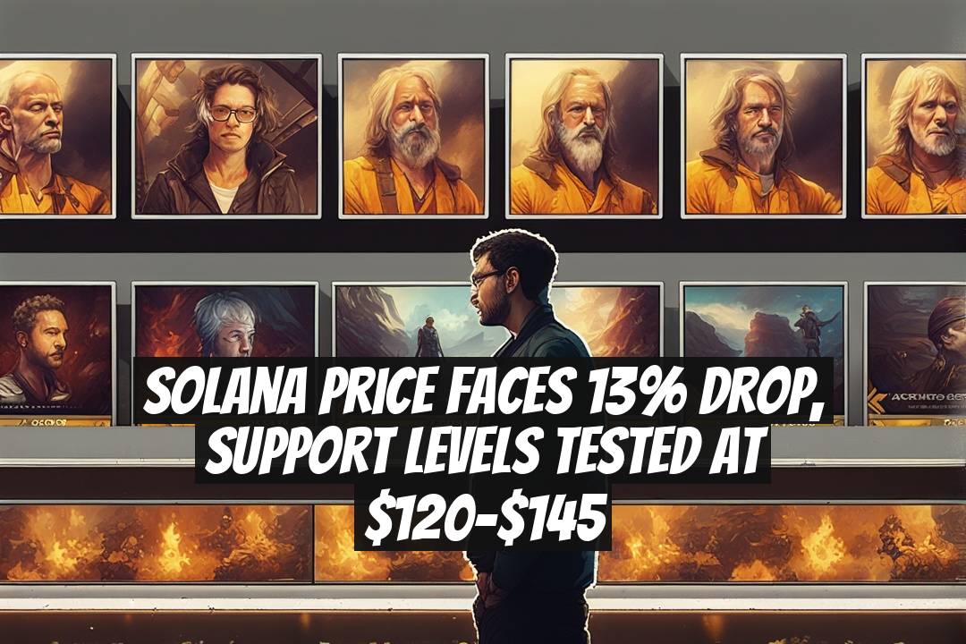 Solana Price Faces 13% Drop, Support Levels Tested at $120-$145