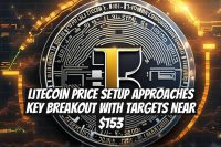 Litecoin Price Setup Approaches Key Breakout with Targets Near $153