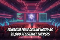 Ethereum Price Decline Noted as $2,800 Resistance Emerges