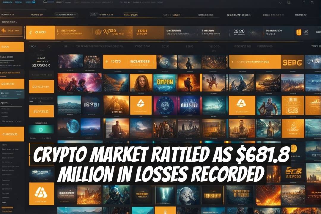 Crypto Market Rattled as $681.8 Million in Losses Recorded