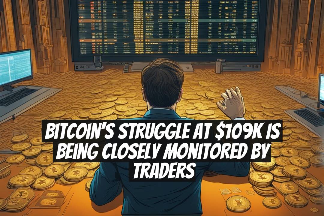 Bitcoin's Struggle at $109K Is Being Closely Monitored By Traders