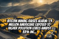Bitcoin Mining Raises Alarm: 1.9 Million Americans Exposed To Higher Pollution Levels Amidst 33% Increased Electricity Use