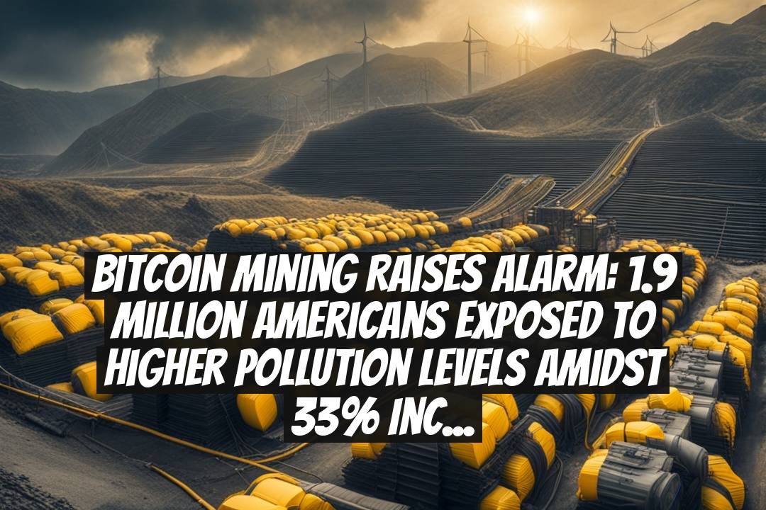 Bitcoin Mining Raises Alarm: 1.9 Million Americans Exposed To Higher Pollution Levels Amidst 33% Increased Electricity Use