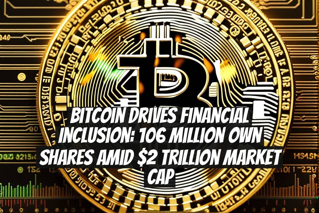 Bitcoin Drives Financial Inclusion: 106 Million Own Shares Amid $2 Trillion Market Cap
