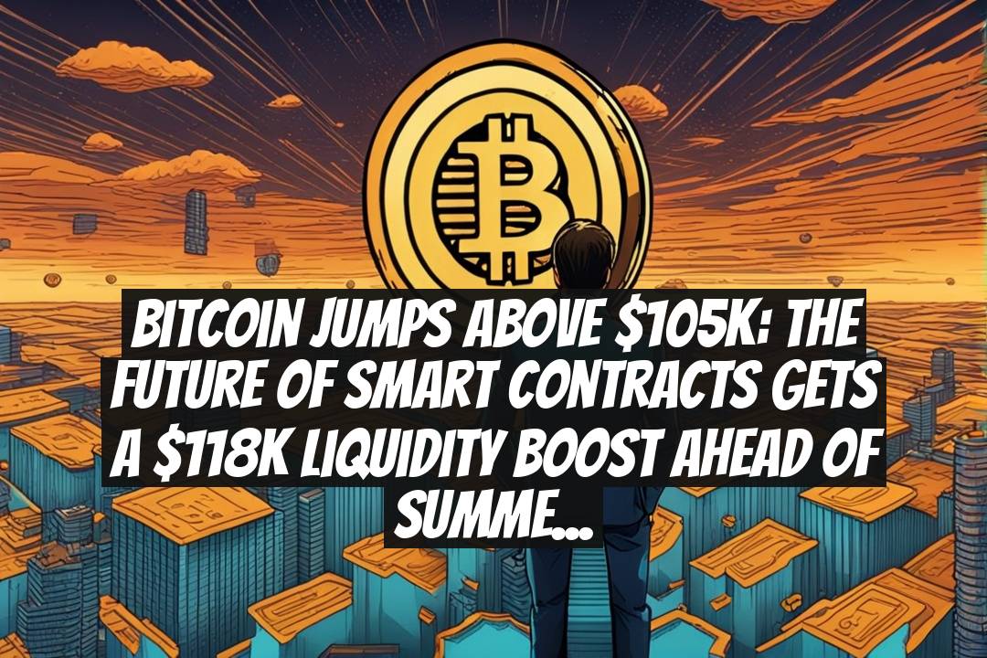 Bitcoin Jumps Above $105K: The Future Of Smart Contracts Gets A $118K Liquidity Boost Ahead of Summer
