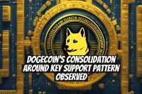 Dogecoin's Consolidation Around Key Support Pattern Observed