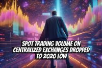 Spot Trading Volume on Centralized Exchanges Dropped to 2020 Low