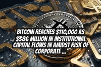 Bitcoin Reaches $110,000 as $386 Million in Institutional Capital Flows In Amidst Risk of Corporate Sell-Offs