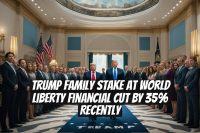 Trump Family Stake at World Liberty Financial Cut by 35% Recently
