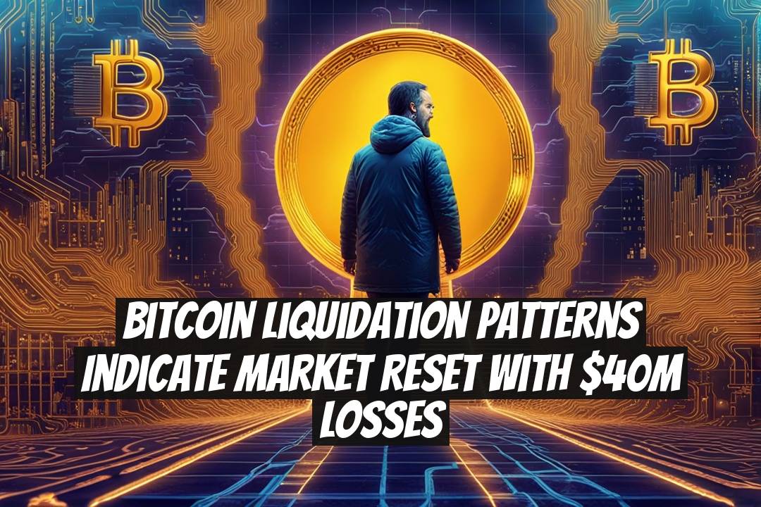 Bitcoin Liquidation Patterns Indicate Market Reset with $40M Losses