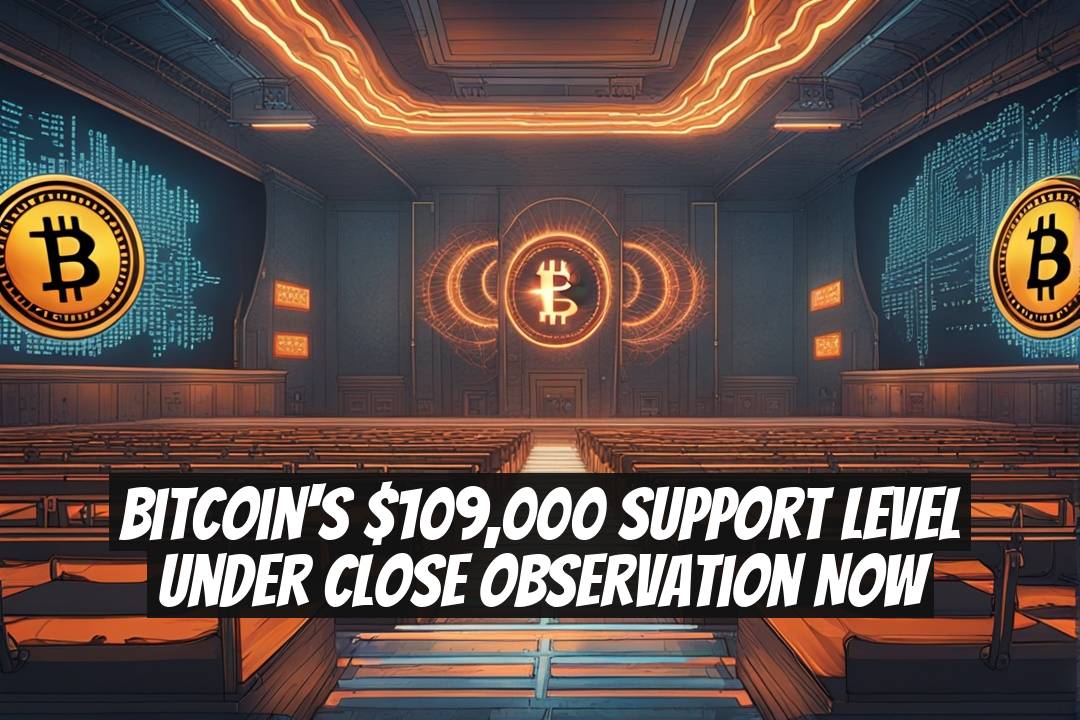 Bitcoin's $109,000 Support Level Under Close Observation Now