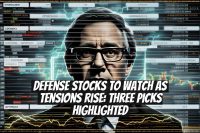 Defense Stocks to Watch as Tensions Rise: Three Picks Highlighted