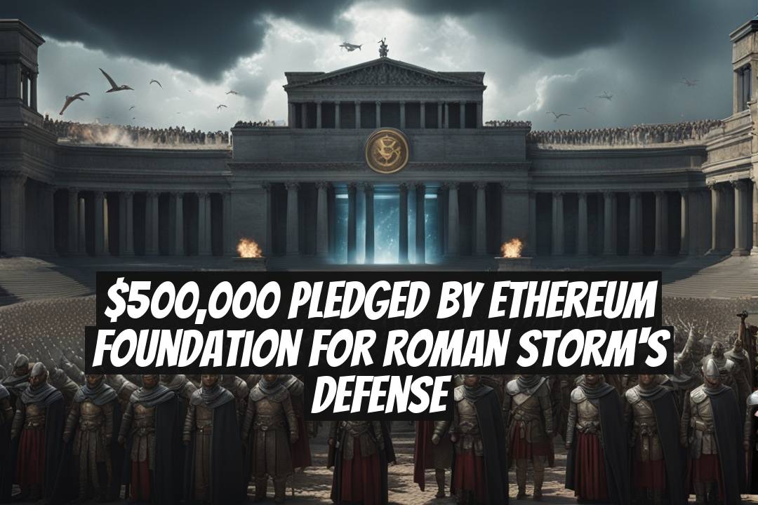 $500,000 Pledged by Ethereum Foundation for Roman Storm's Defense