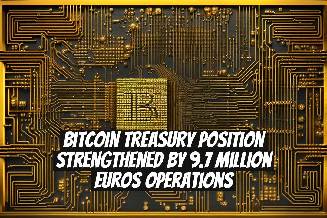 Bitcoin Treasury Position Strengthened by 9.7 Million Euros Operations