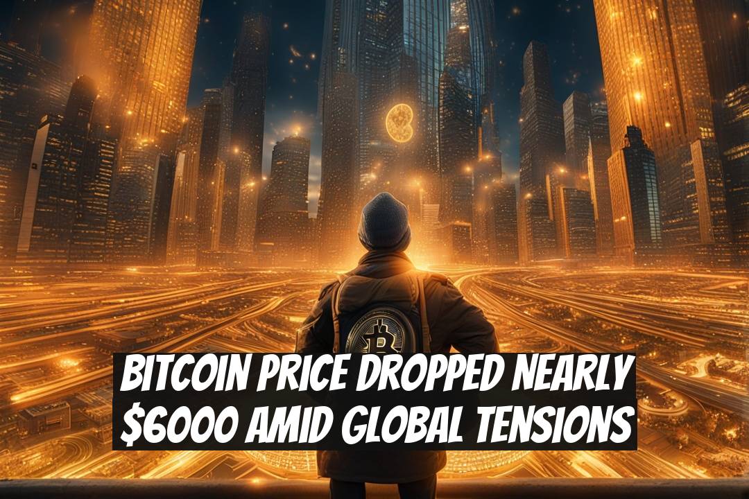 Bitcoin Price Dropped Nearly $6000 Amid Global Tensions