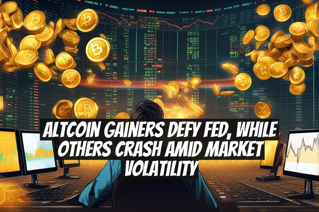 Altcoin Gainers Defy Fed, While Others Crash Amid Market Volatility