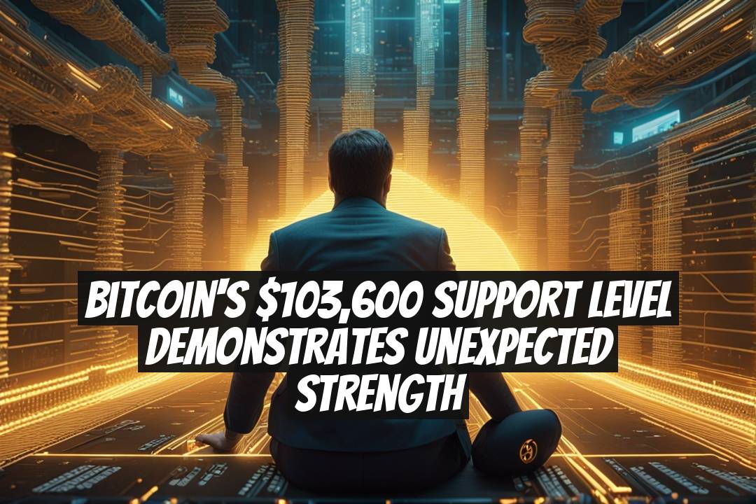 Bitcoin's $103,600 Support Level Demonstrates Unexpected Strength