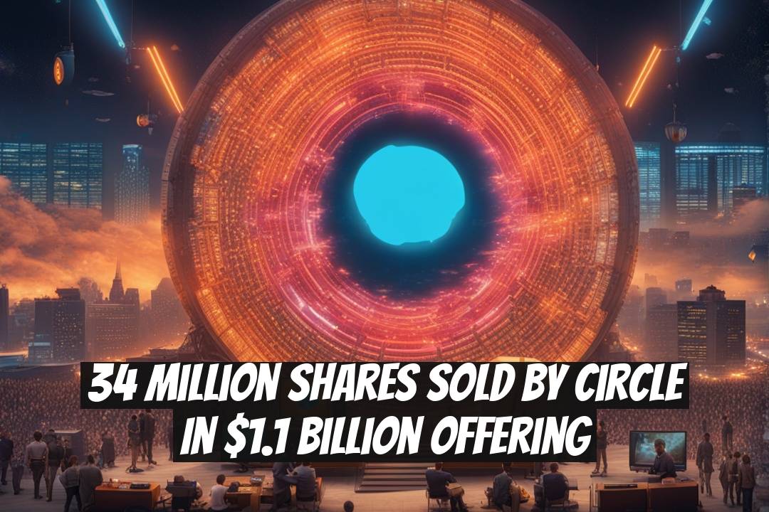 34 Million Shares Sold by Circle in $1.1 Billion Offering