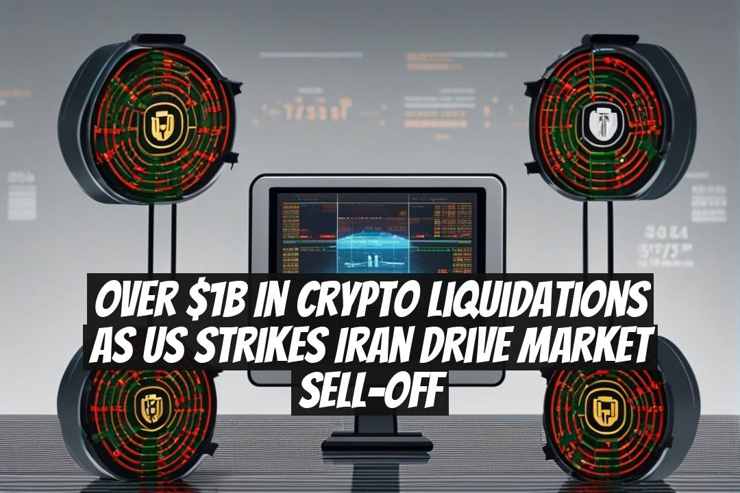 Over $1B in Crypto Liquidations as US Strikes Iran Drive Market Sell-Off