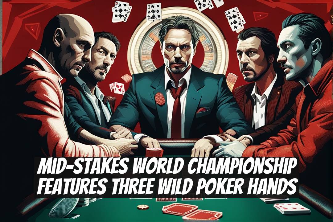Mid-Stakes World Championship Features Three Wild Poker Hands