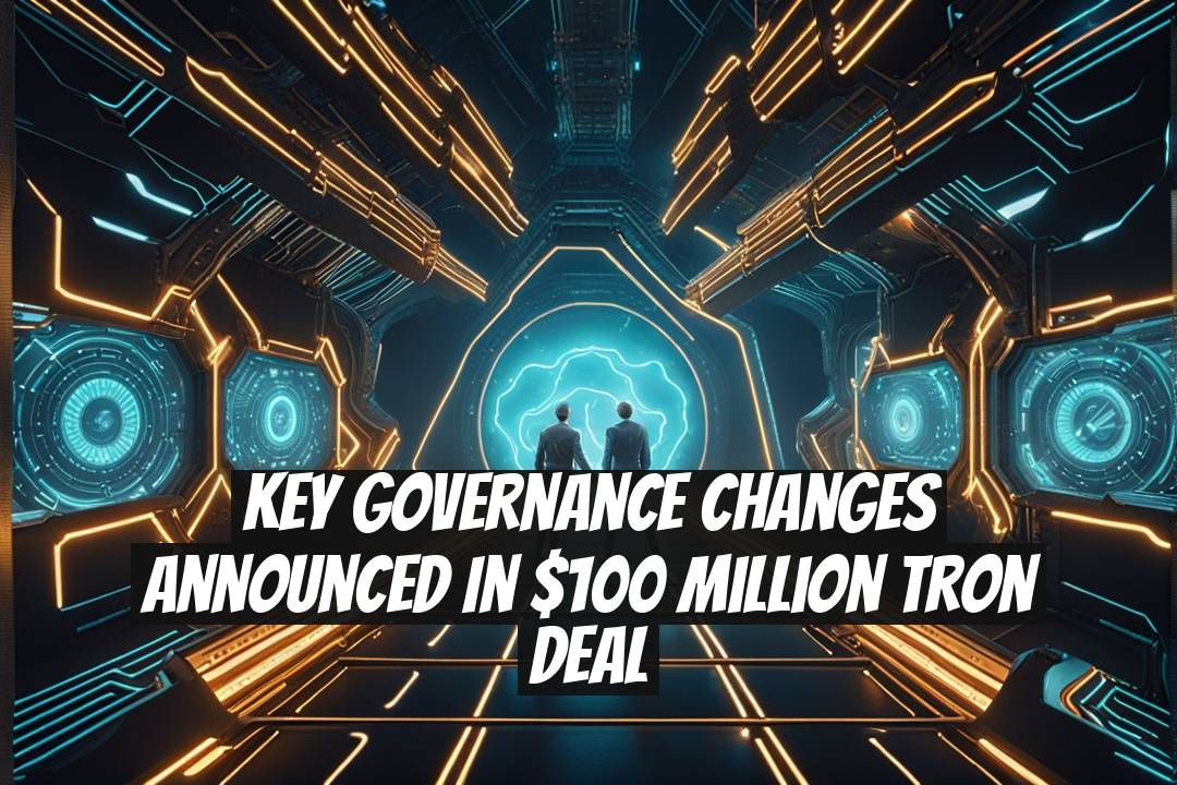 Key Governance Changes Announced in $100 Million Tron Deal