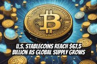 U.S. Stablecoins Reach $67.5 Billion as Global Supply Grows