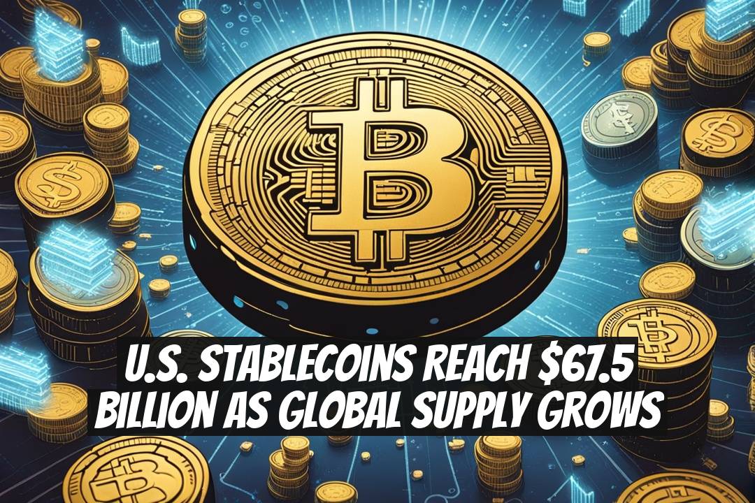 U.S. Stablecoins Reach $67.5 Billion as Global Supply Grows